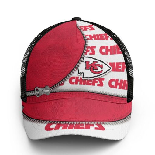 kansas city chiefs mesh back cap zip unlock pattern limited edition new06281088507774 awz2d