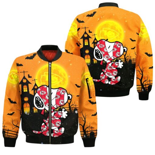 kansas city chiefs mummy snp halloween bomber jackets new04461035369783 gwb02