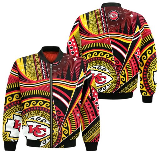 kansas city chiefs npt ht all over print bomber jackets sizes s 5xl new05911079927456 28szd