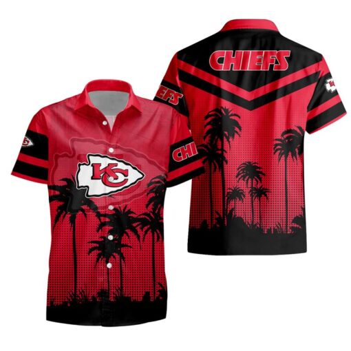 kansas city chiefs palm tree hawaii shirt and shorts summer nla06551083487480 8uffp