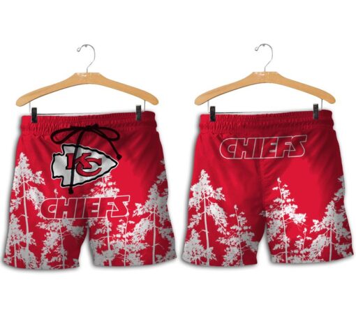 kansas city chiefs secret forest hawaii shirt and shorts summer nla00741057630296 wo775