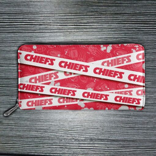 kansas city chiefs tape pattern limited edition tote bag and wallet nla01911078623667 vm2mp