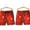 kansas city chiefs tropical flowers hawaii shirt and shorts summer nla06531094329327 3oeid