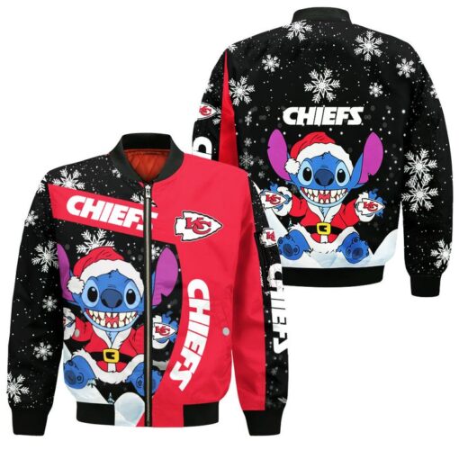 kansas city chiefs xmas st bomber jackets nla03001058888295 ts2k6