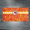 kansas city chiefs zebra pattern limited edition tote bag and wallet nla06961062802928 aqdjc