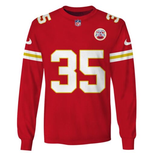 nfl justin watson kansas city chiefs american football conference champions sweatshirt 49078496