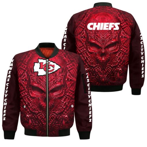 nfl kansas city chiefs all over print bomber jackets size s 5xl new00521041587356 84j6q