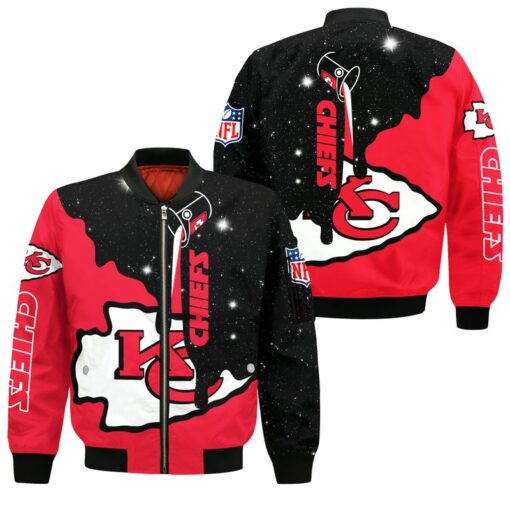 nfl kansas city chiefs all over print bomber jackets size s 5xl new00601070392343 zij6v