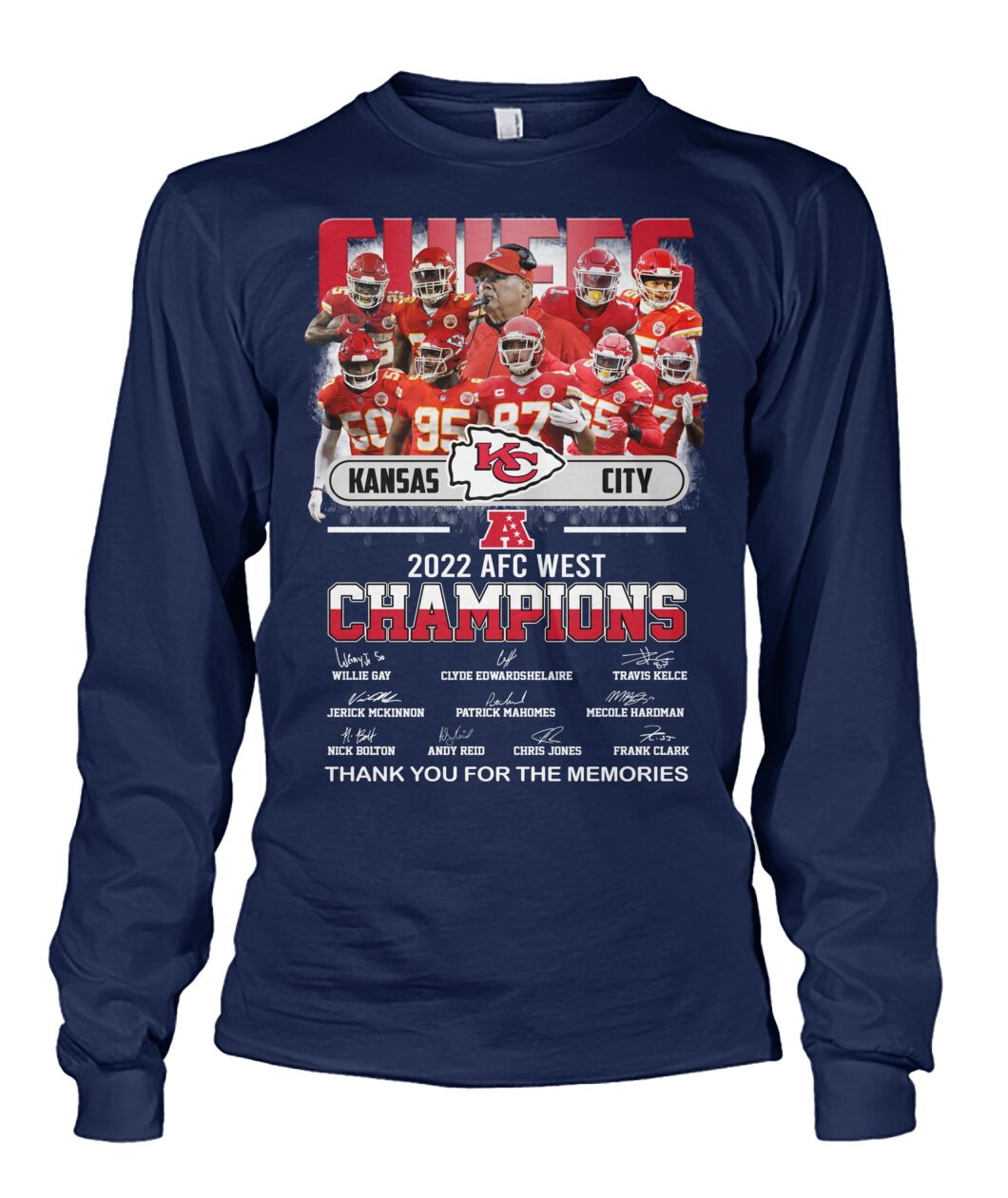 NFL Kansas City Chiefs American Football Conference Champions Lim