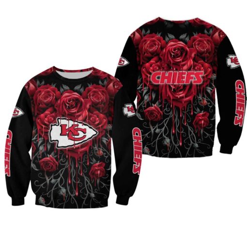 nfl kansas city chiefs limited edition all over print sweatshirt new00541033412362