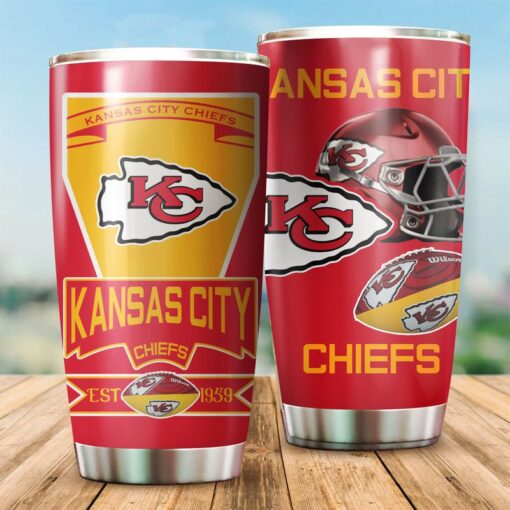 nfl kansas city chiefs limited edition tumbler gts00268726480449 9pbeo