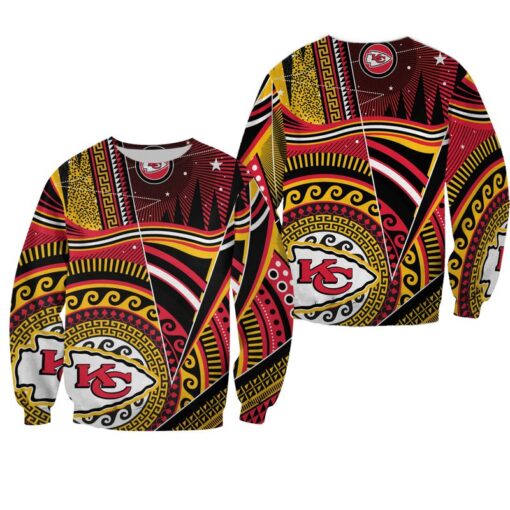 nfl kansas city chiefs npt ht limited edition all over print sweatshirt sizes s 5xl new05911079927456 romfm