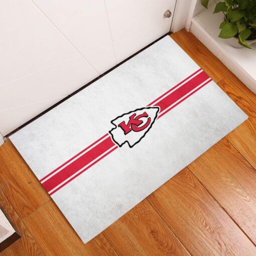 nfl kansas city chiefs rubber base doormat new01071076997917 9nt80