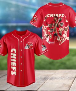 Kansas City Chiefs Baseball Jersey