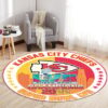 nfl kansas city chiefs super bowl lvii round rug34637774 hwwu5