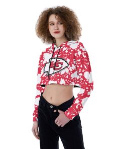 Kansas City Chiefs Croptop Hoodie