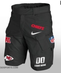 Kansas City Chiefs Front Pockets Men Shorts