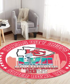 Kansas City Chiefs Premium Round Rug