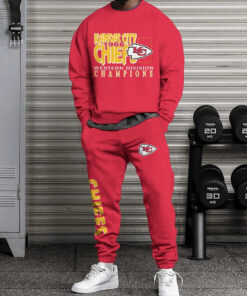 Kansas City Chiefs Set of Sweatshirt and Joggers