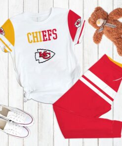 Kansas City Chiefs Short Sleeve Pajama Set