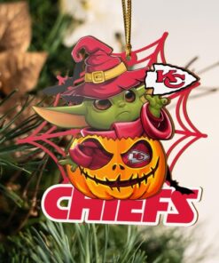 Kansas City Chiefs Wood Ornament